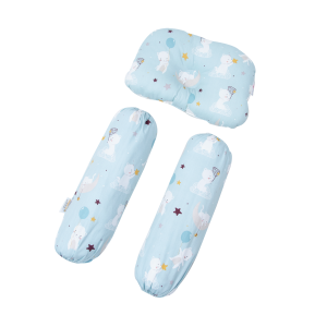 Babylove Premium 3 In 1 Dimple Pillow & Bolster Set