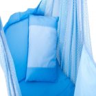 blue color baby sarong aka spring cot cloth