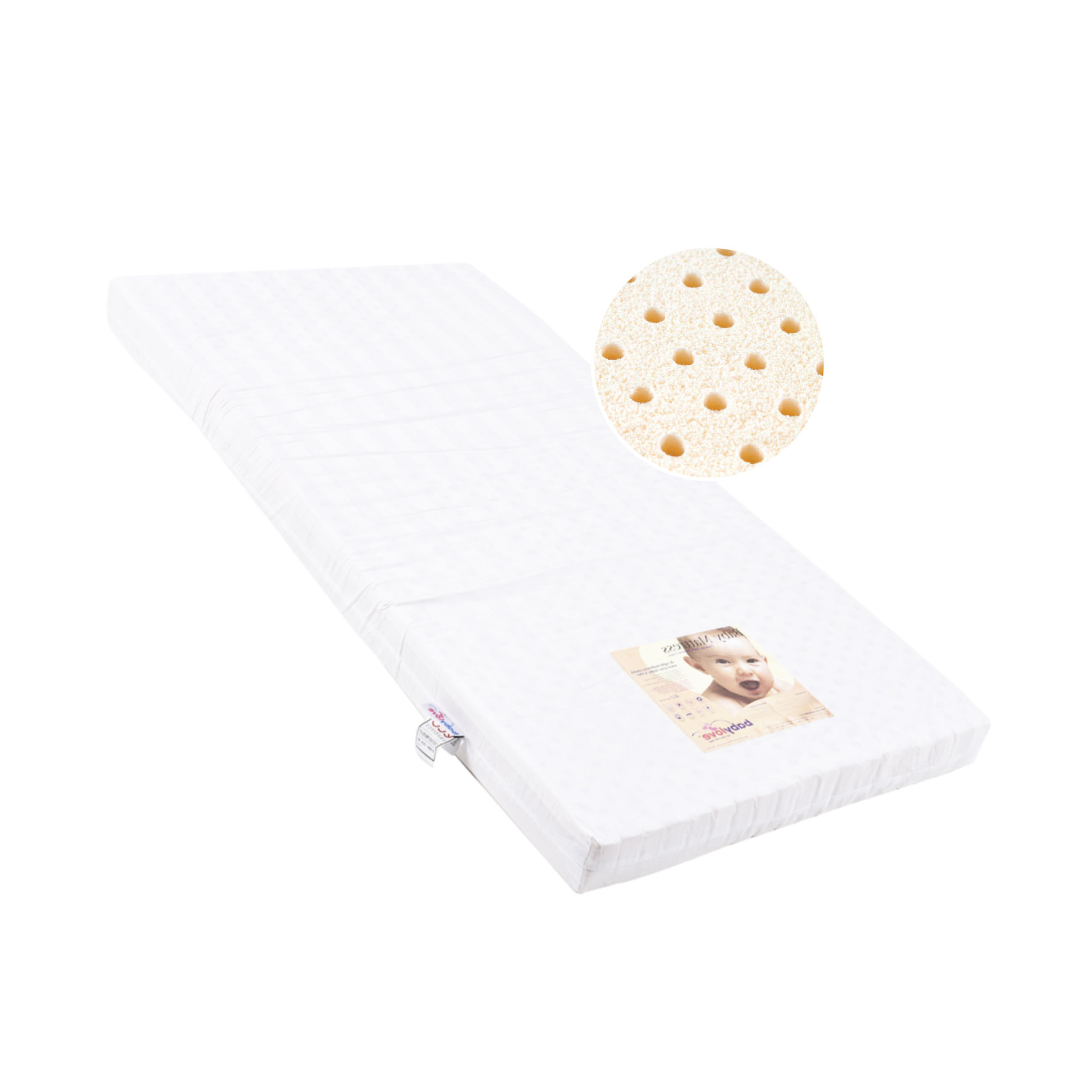 Cot + Latex Mattress