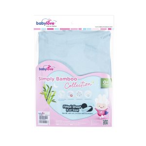 Babylove Simply Bamboo Cot Fitted Sheet