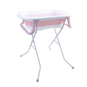 Babylove Tubby Buddy XL Foldable Baby Bath Tub + Bath Stand