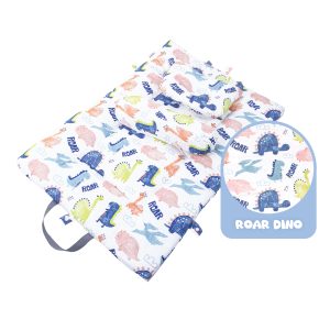 Babylove Totzi 3 in 1 Newborn Carry Mattress with Dimple Pillow & Bolster